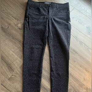 Democracy Absolution Jeans Leopard Print